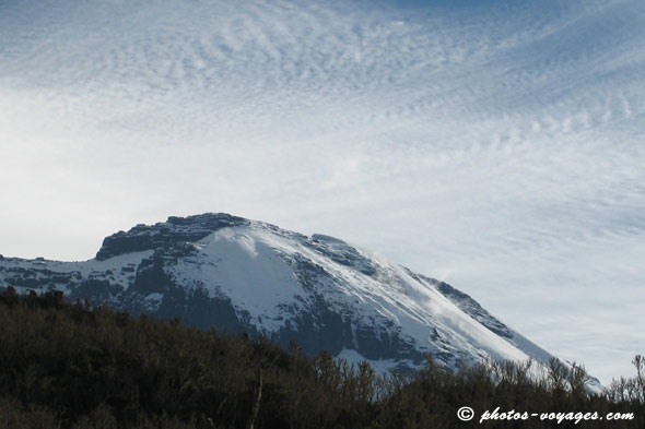 Kibo seen from Machame camp